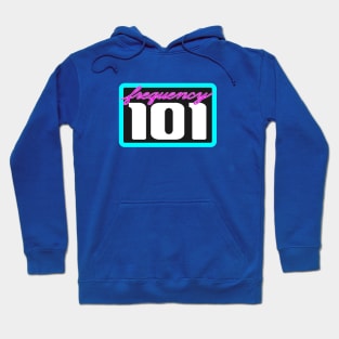 Frequency 101 Neon Logo Hoodie